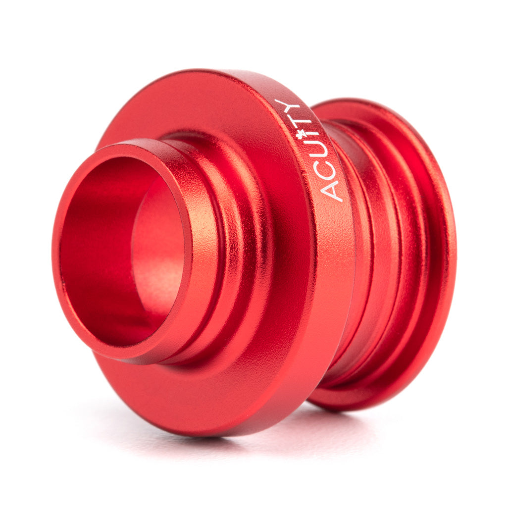 Acuity Instruments POCO Low-Profile Shift Knob  - Satin Red (M10x1.5)