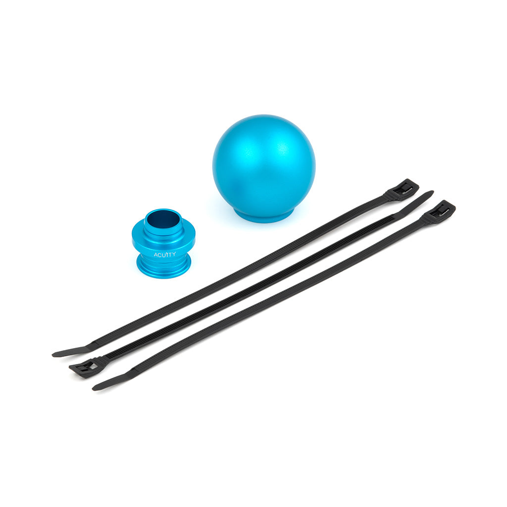 Acuity Instruments POCO Low-Profile Shift Knob  - Satin Teal (M10x1.5)