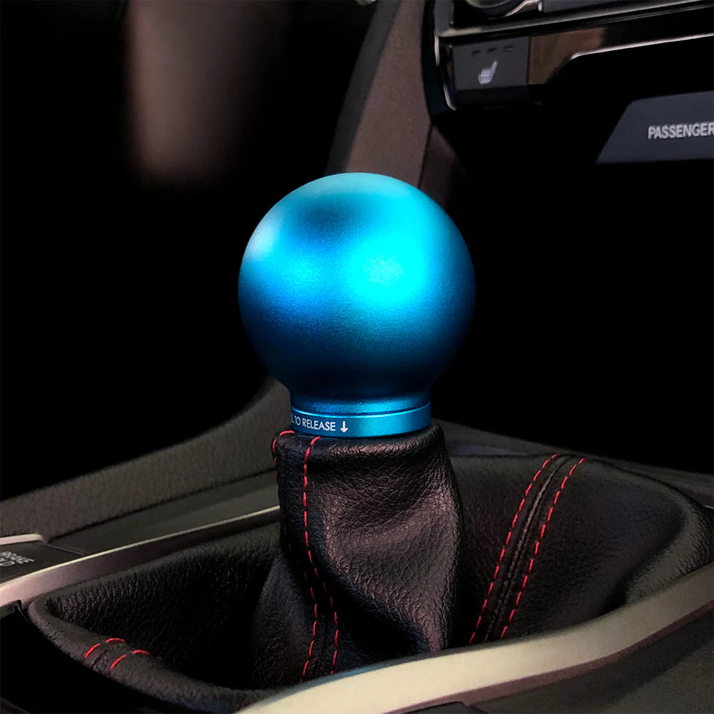 Acuity Instruments POCO Low-Profile Shift Knob  - Satin Teal (M10x1.5)