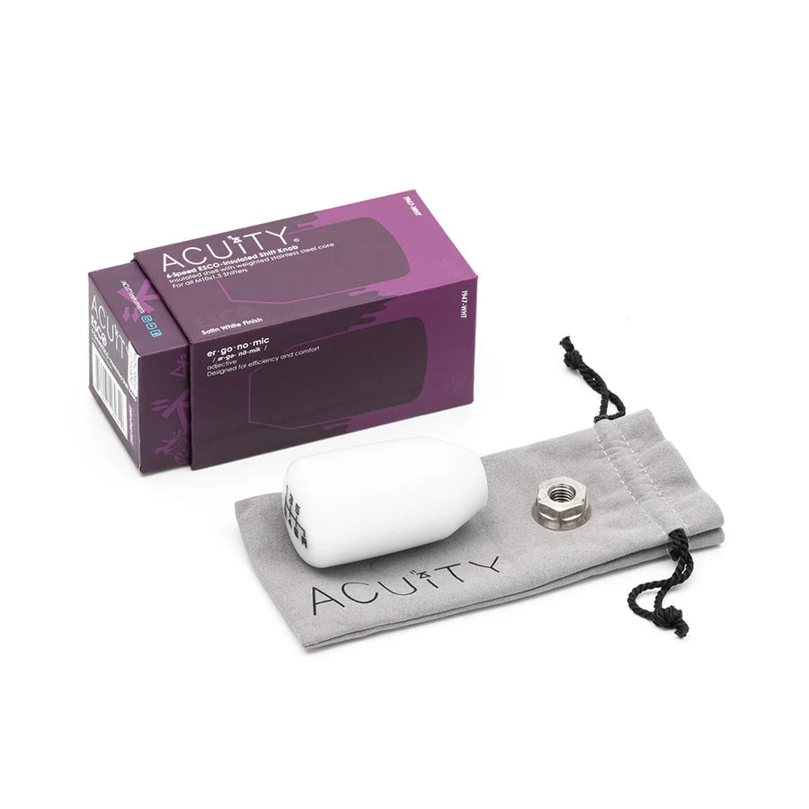 Acuity ESCO-Insulated Shift Knob (M10X1.5)  - White