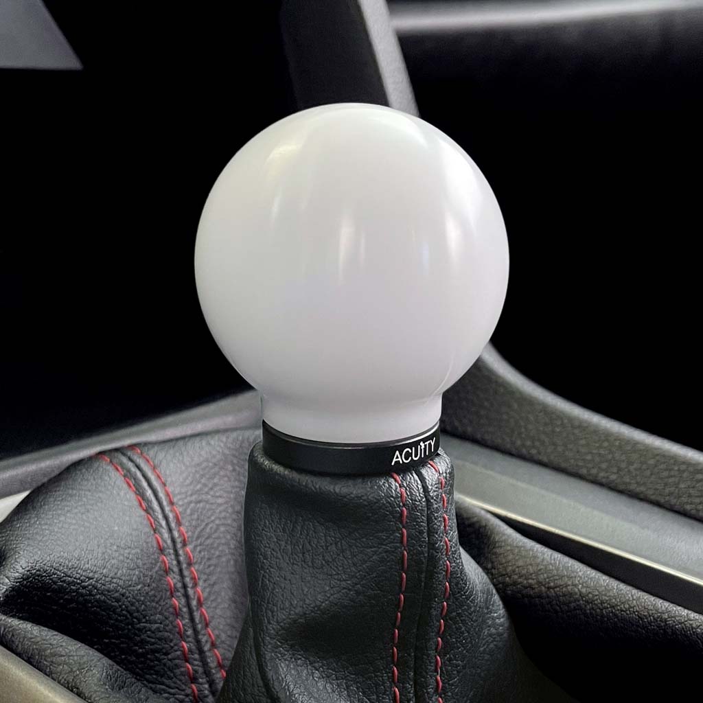 Acuity Instruments POCO Insulated Low-Profile Shift Knob  - White