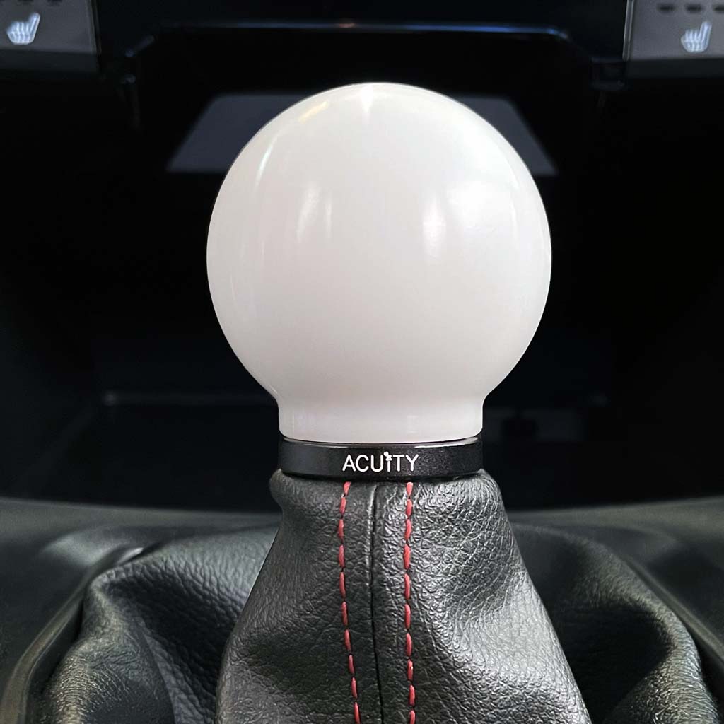 Acuity Instruments POCO Insulated Low-Profile Shift Knob  - White