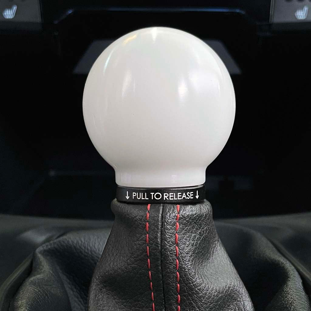 Acuity Instruments POCO Insulated Low-Profile Shift Knob  - White