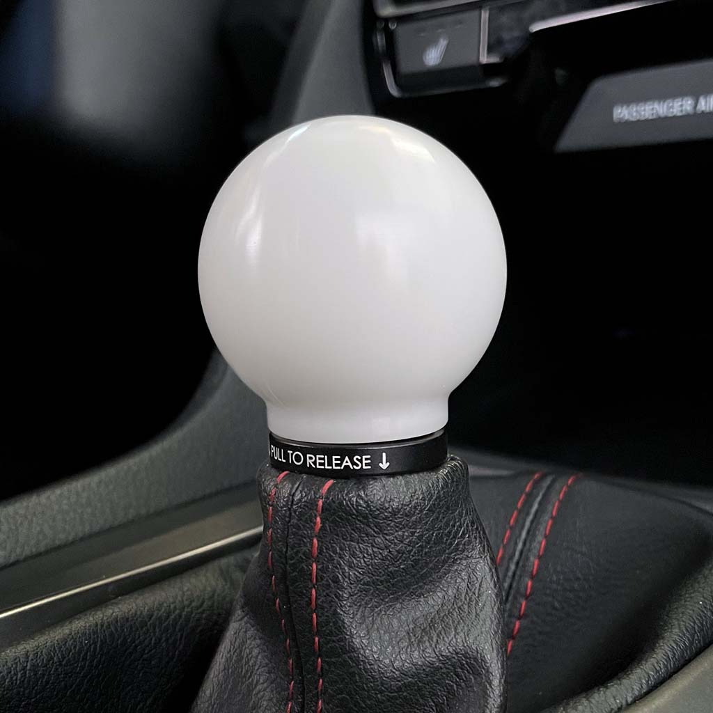 Acuity Instruments POCO Insulated Low-Profile Shift Knob  - White