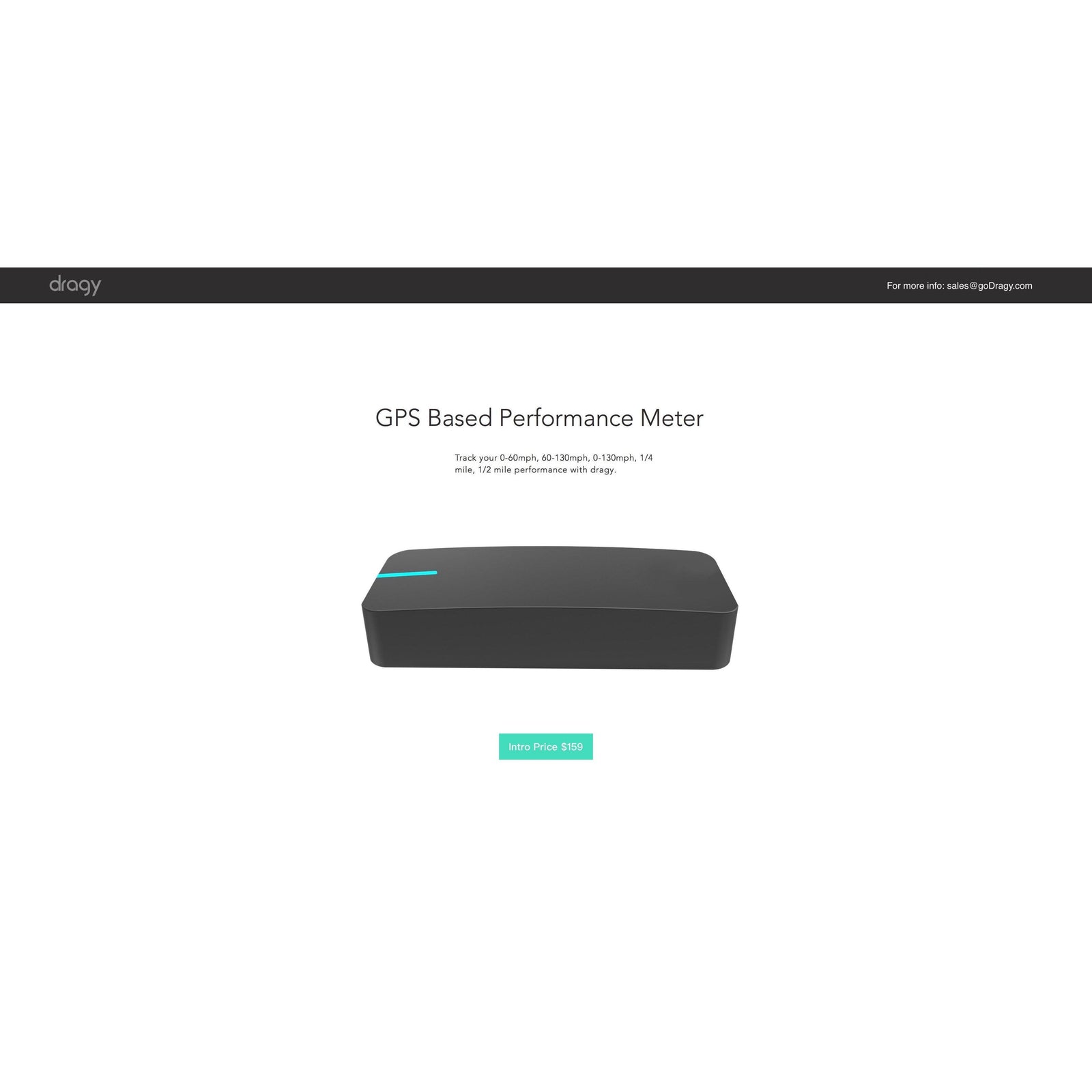 Dragy V2 GPS Based Performance Meter & Lap Timer - Saikospeed