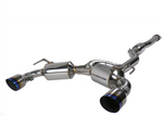 Invidia 2009+ Mitsubishi Evo X Dual N1 Titanium Tip Cat-back Exhaust