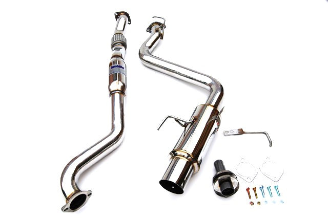 Invidia 08+ WRX Sedan 76mm (101mm tip) Single N1 SS Tip Cat-back Exhaust