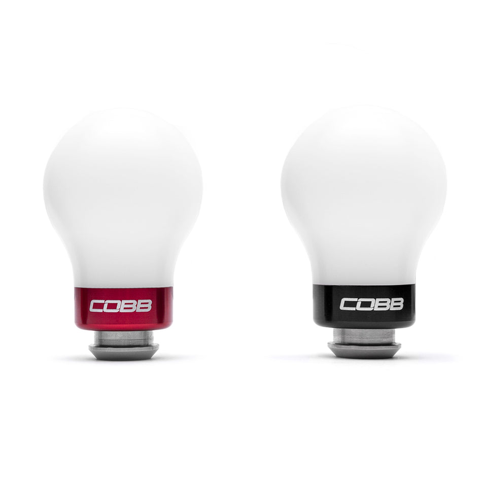 COBB Subaru 5-Speed Short Weighted COBB Knob - White Knob