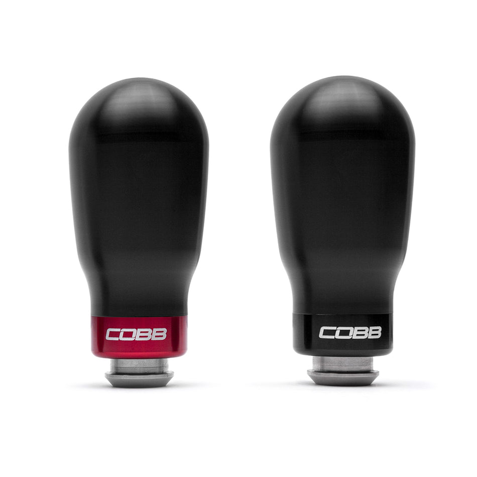 COBB Subaru 5-Speed Teardrop Weighted COBB Knob - Black Knob