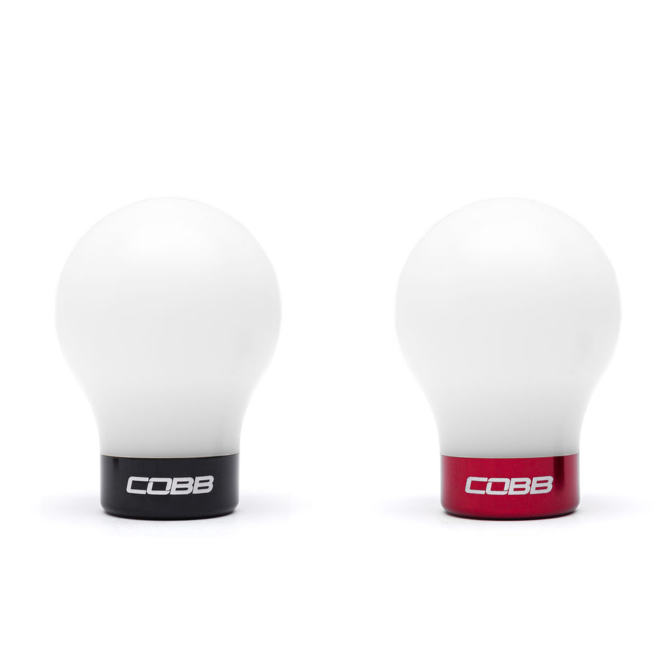 COBB Subaru 6-Speed Weighted COBB Knob - White Knob