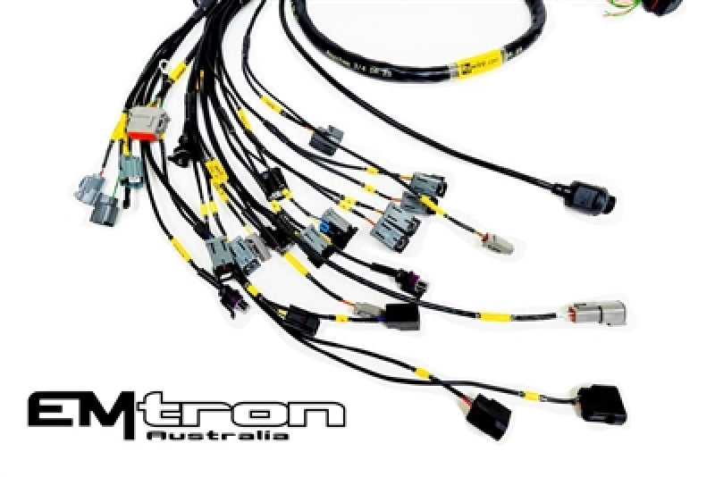 Rywire Honda K-Series Eng Harness w/OBD2 Alt/EV14 Inj/AEM IAT & MAP