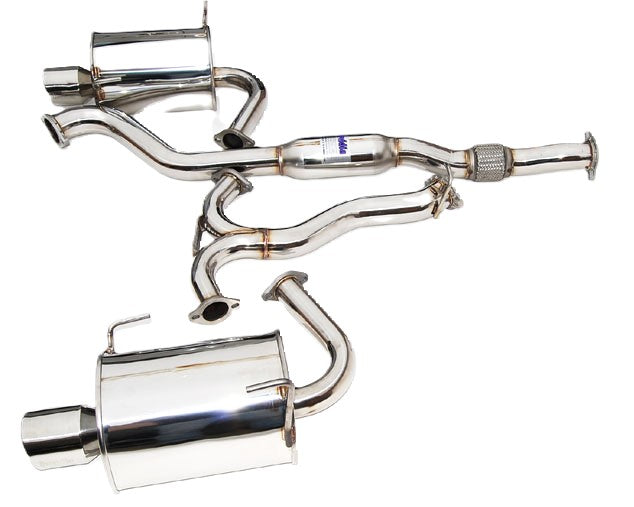 Invidia 08-09 WRX Sedan Q300 Dual Stainless Steel Tip Cat-back Exhaust