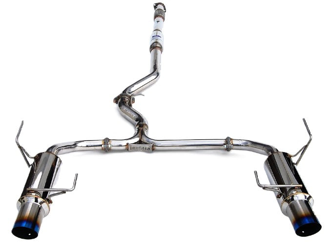 Invidia 10-12 Subaru Legacy GT Dual N1 Single Layer Titanium Tipped Cat-back Exhaust