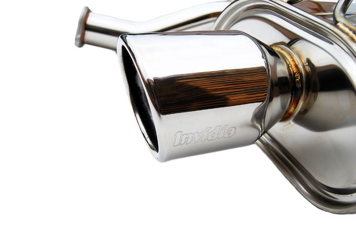 Invidia 00+ S2000 Q300 Rolled Stainless Steel Single Tip Cat-back Exhaust