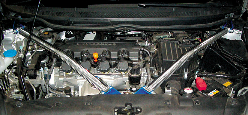 Cusco Strut Bar OS Triangle Front FD1 **06 Civic non Si ONLY**