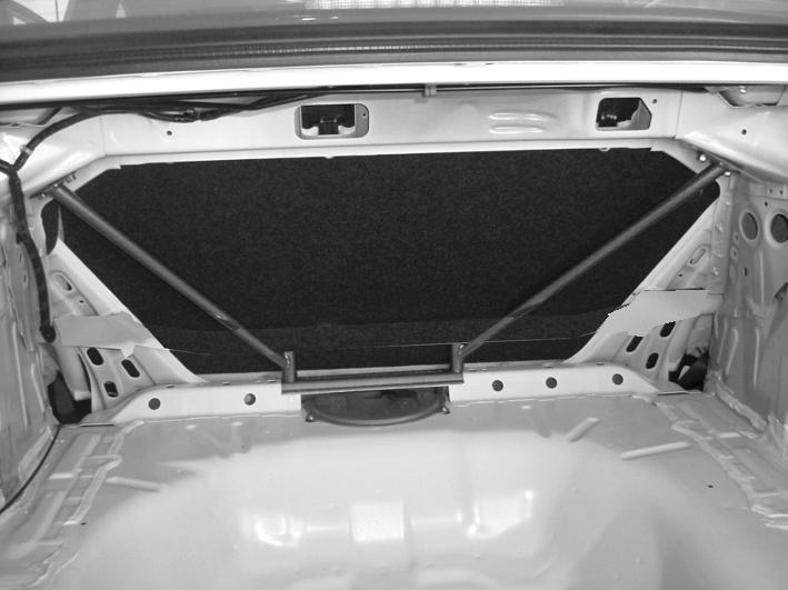 Cusco Power Brace Rear Bulk Arm FD2 Civic Si *carpet/panels Need trimmed*