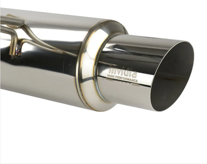 Invidia 02-07 WRX/STi 76mm N1 RACING Stainless Steel Tip Cat-back Exhaust
