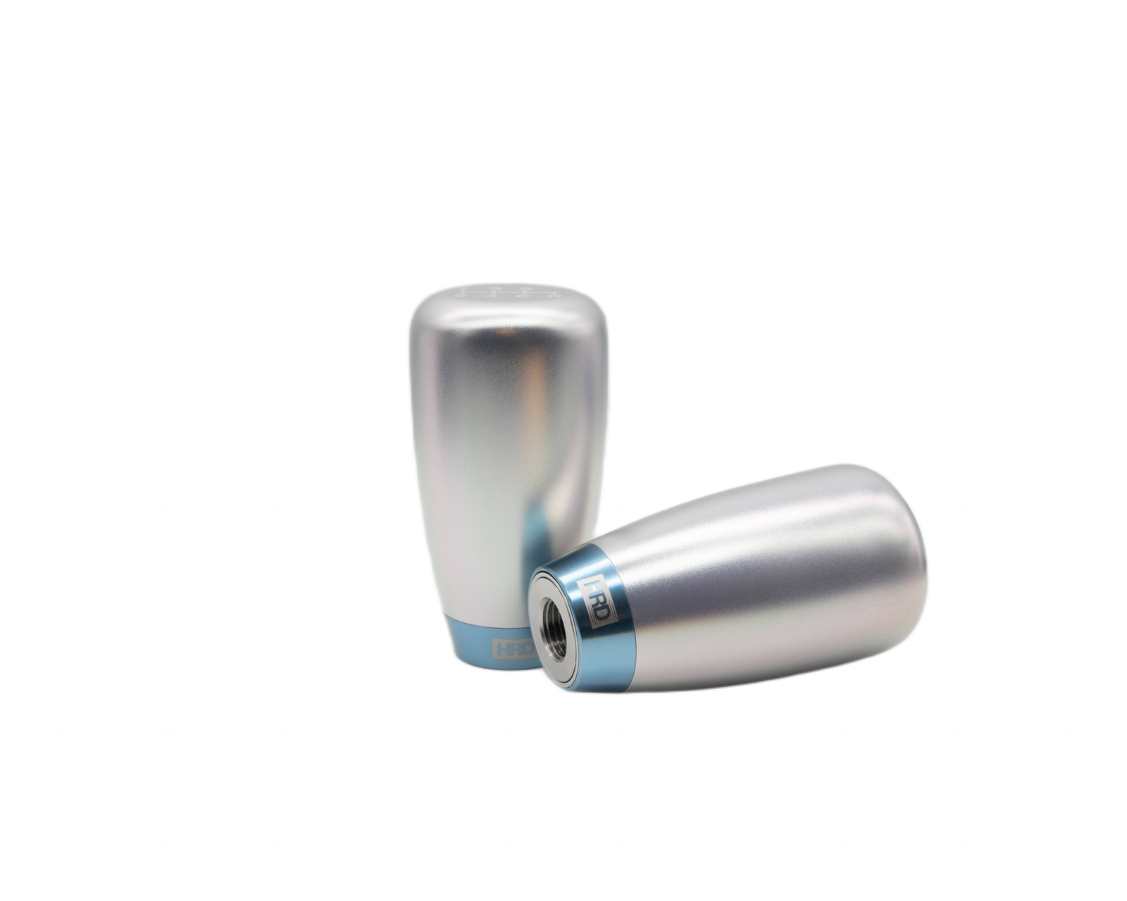HRD "CYL" Shift Knob Apex Silver (M10x1.5)