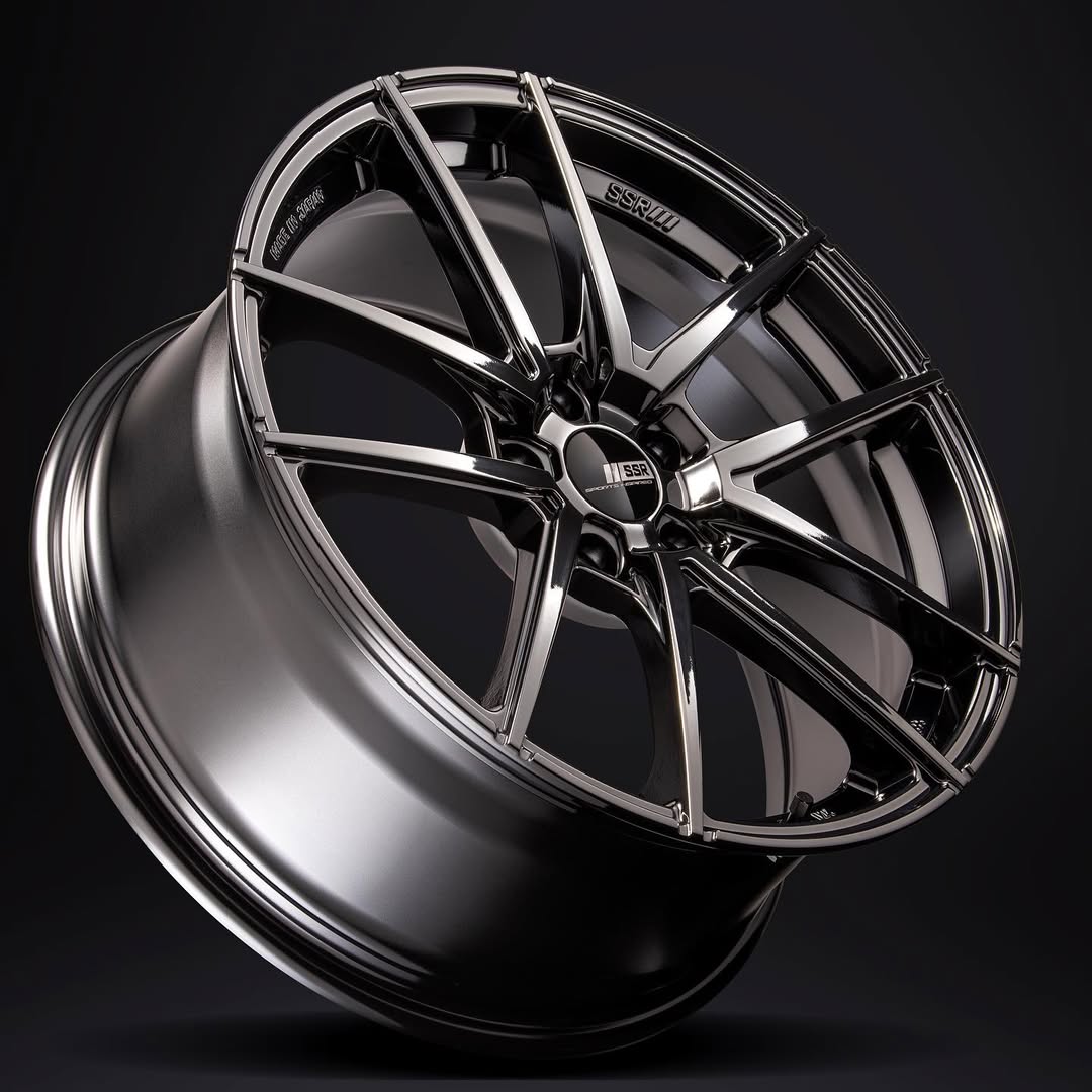 SSR Reiner Type-10R 18x9 +15mm Offset HP 5x100 Super black Coat Wheel