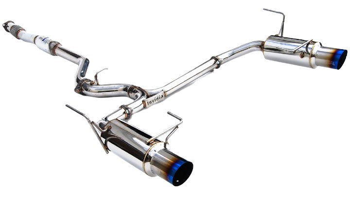 Invidia 10-12 Subaru Legacy GT Dual N1 Single Layer Titanium Tipped Cat-back Exhaust