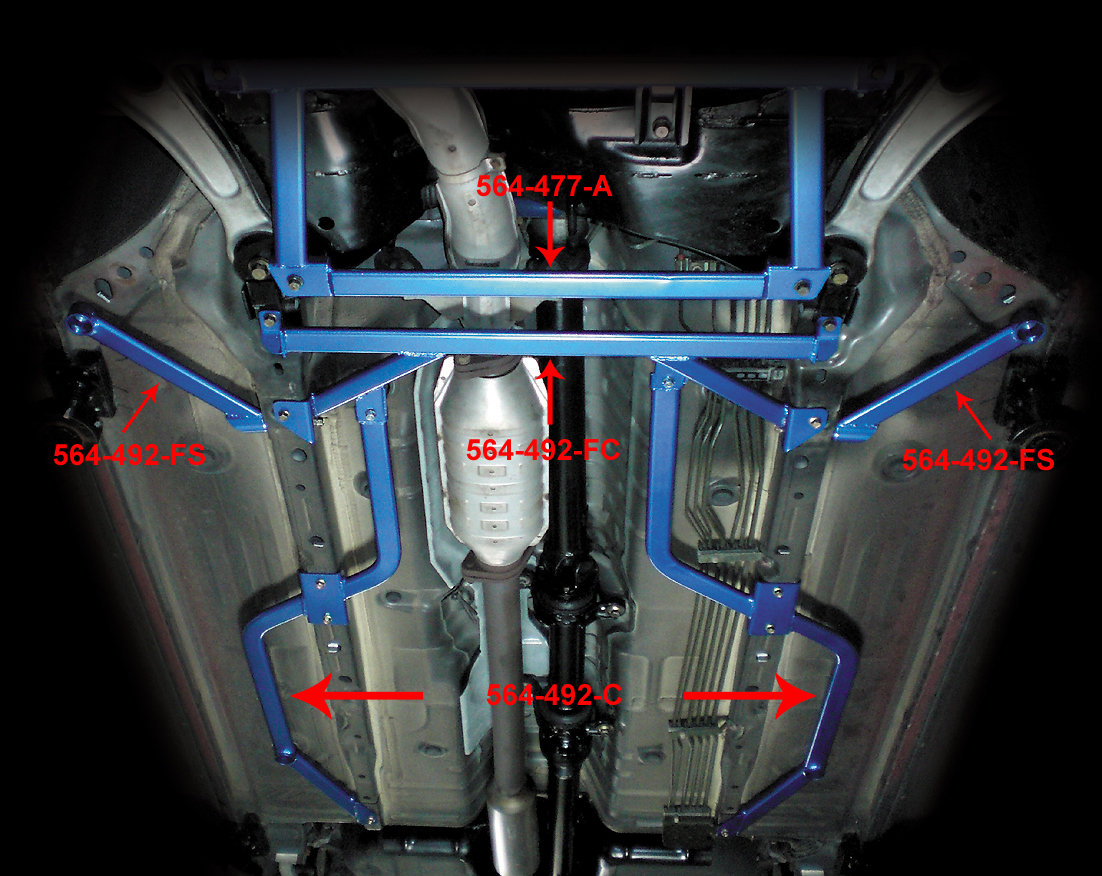 Cusco Power Brace Center CT9A Evo7/8/9 (Front Center Piece required to fit properly)