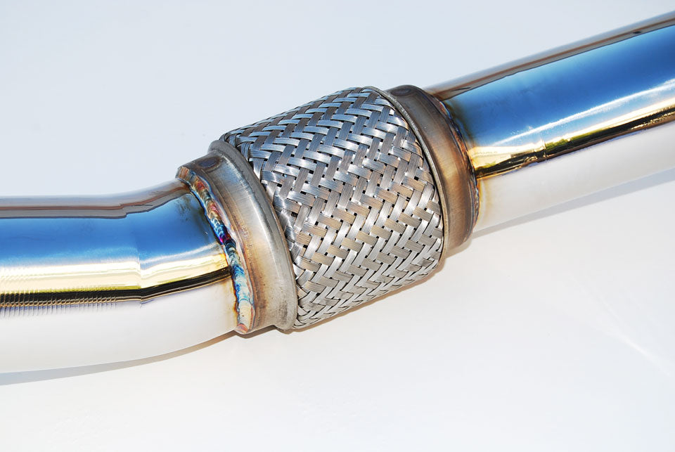 Invidia 08+ WRX Hatch 76mm REGULAR Titanium Tip Cat-back Exhaust