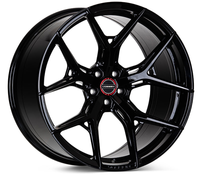 Vossen HF-5 22x10.5 / 5x112 / ET30 / Deep Face / 66.5 - Gloss Black Wheel