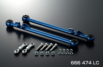 Cusco Lateral link Kit-Rear Rear Side non-adj. hyper Rubber w/ end link WRX GD (non-STi only)