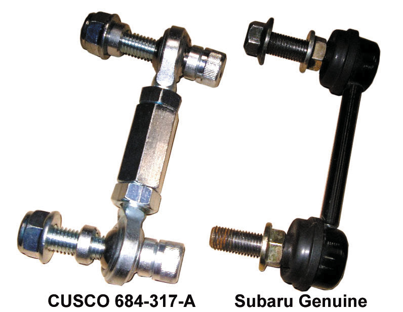 Cusco Sway Bar Link Rear Pillow Ball Fixed Length Non-Adjustable BP9 Legacy-GT