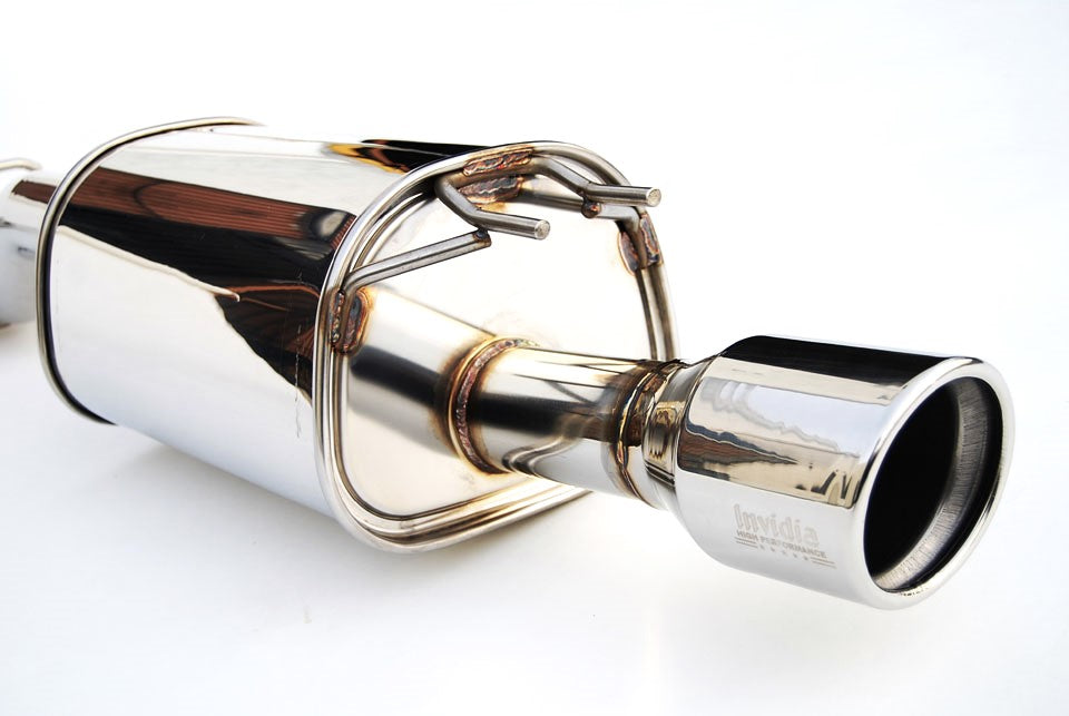 Invidia 12-13 Honda Civic Si K24 Coupe Q300 Rolled Stainless Steel Tip Cat-back Exhaust