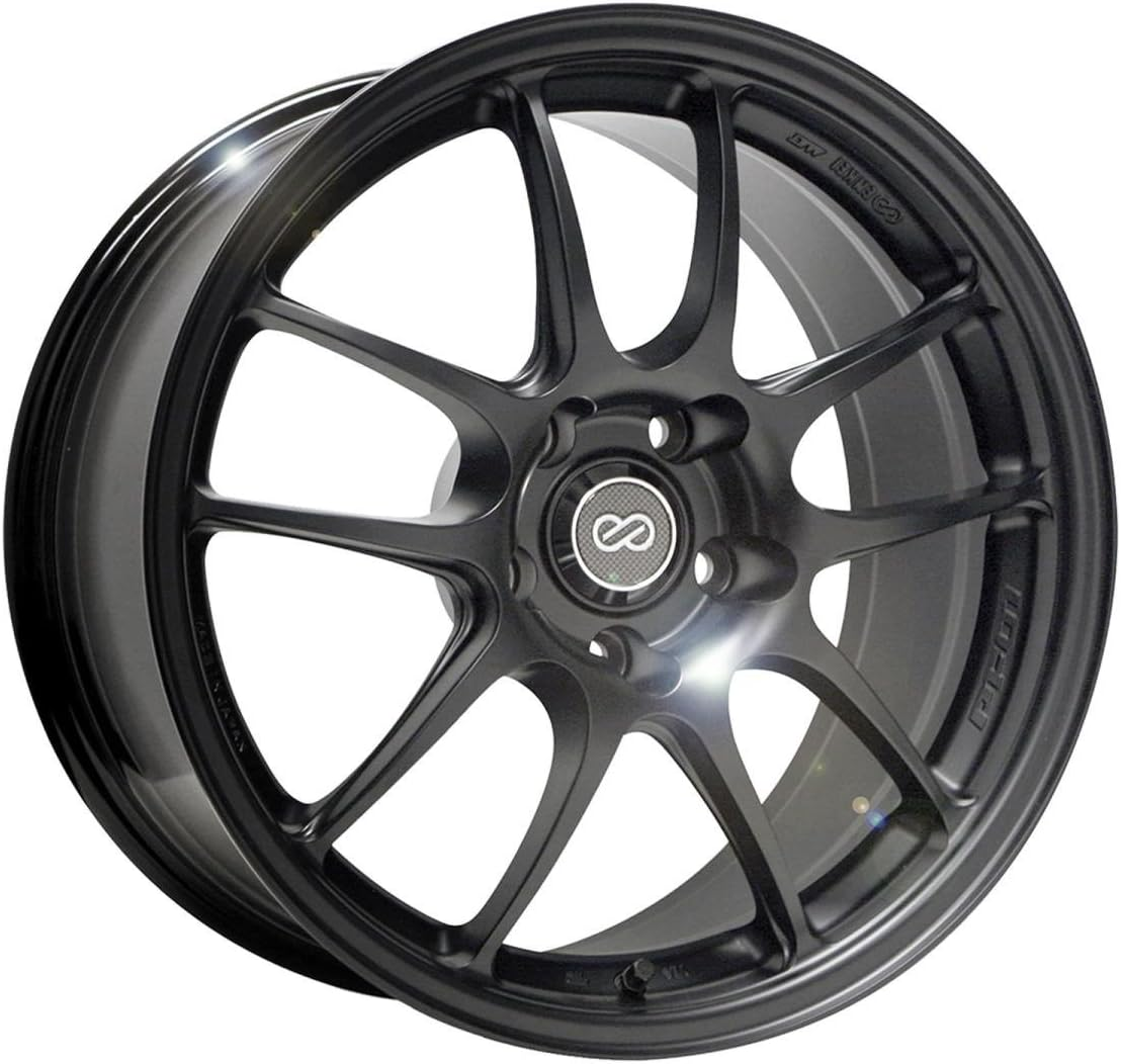 Enkei PF01 17x9 5x114.3 35mm Offset 75mm Hub Bore - Black Mach