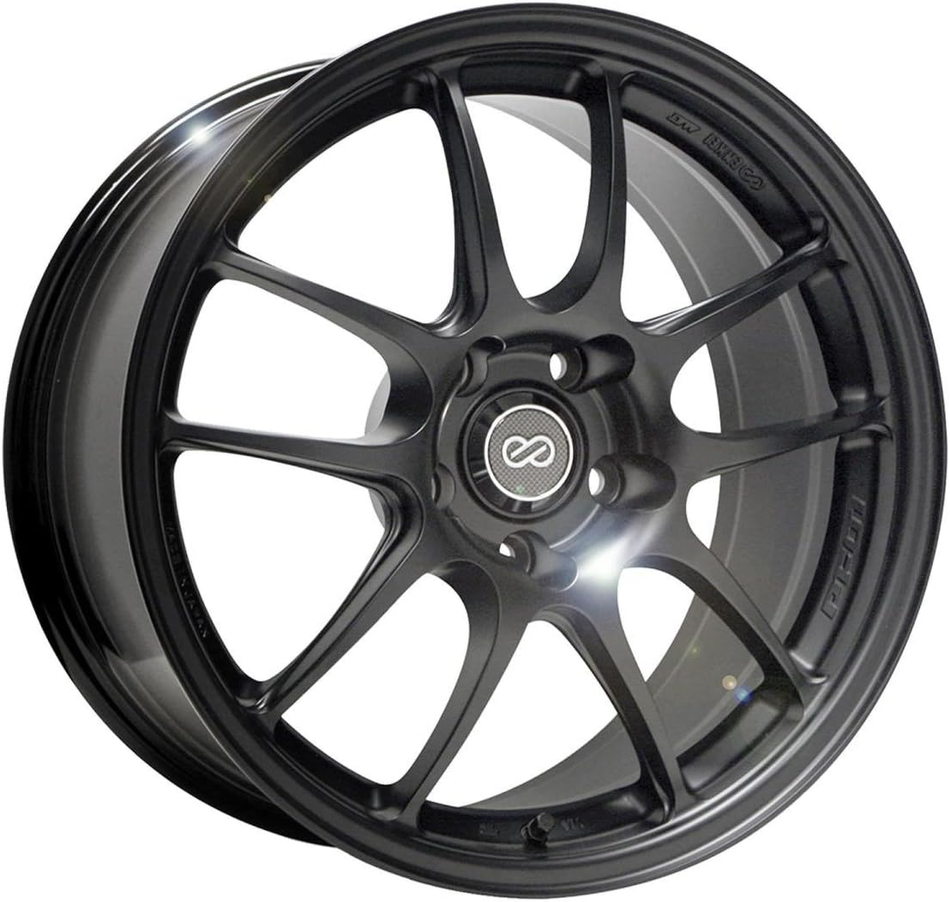 Enkei PF01 17x9 5x114.3 35mm Offset 75mm Hub Bore - Black Mach
