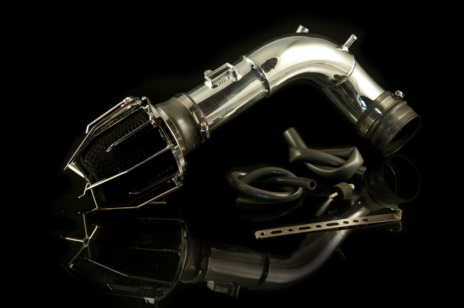 Weapon R 05-06 Honda Accord LEV ONLY Dragon Intake Polished