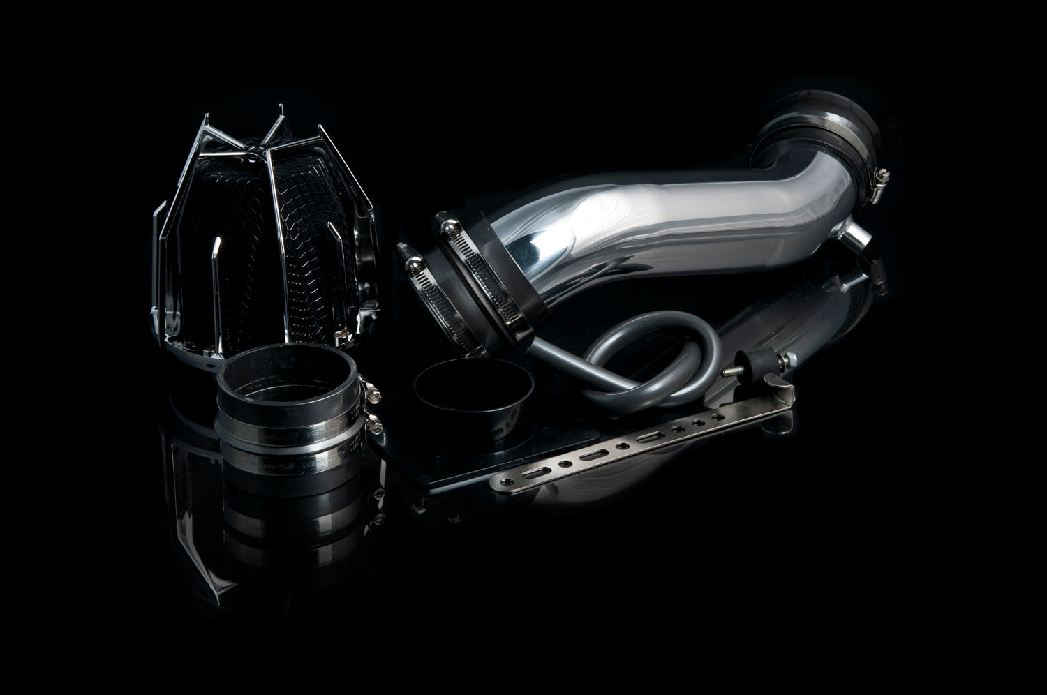 Weapon R 03-06 Nissan 350z Revised 3.5in Perforamnce Pipe Dragon Intake
