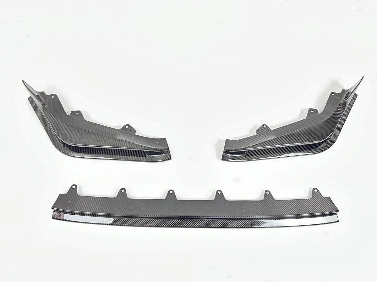 PLM Carbon Fiber Front Bumper Lip - 23+ Honda Civic Type R FL5 K20C1 V2