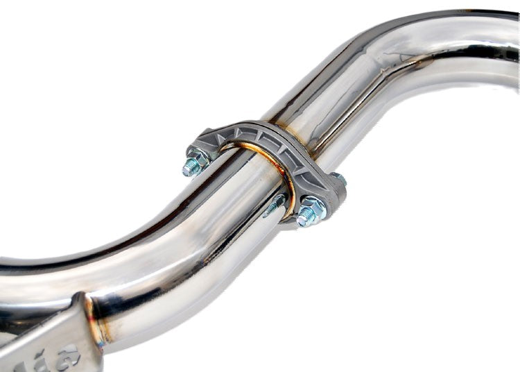 Invidia 08+ Subaru WRX/STI 4dr N1 Twin Outlet Single Layer Tip Titanium Cat-Back Exhaust
