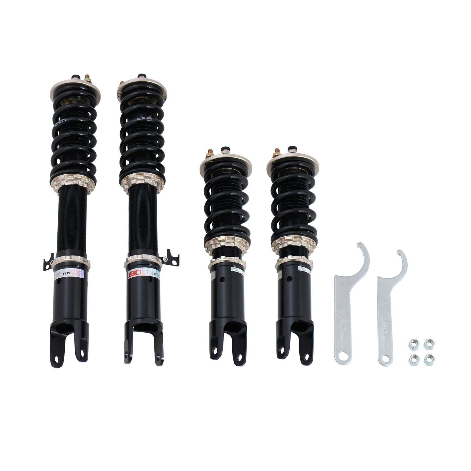 BC Racing BR Series Coilovers - fits 2000-2009 Honda S2000 - Saikospeed