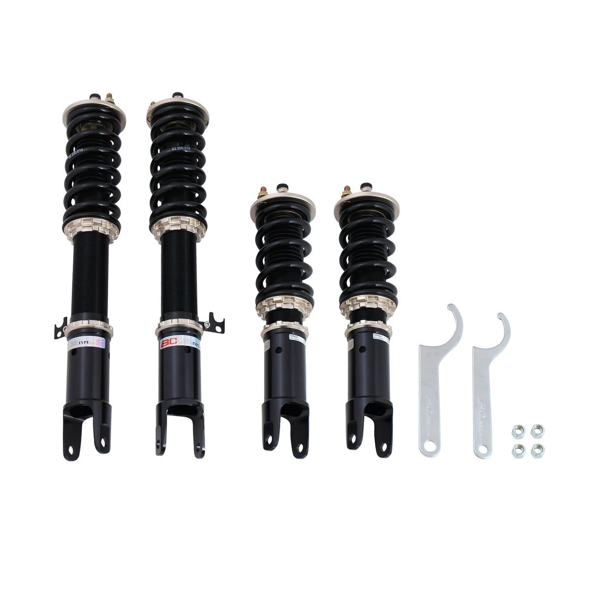 BC Racing BR Series Coilovers - fits 2000-2009 Honda S2000 - Saikospeed