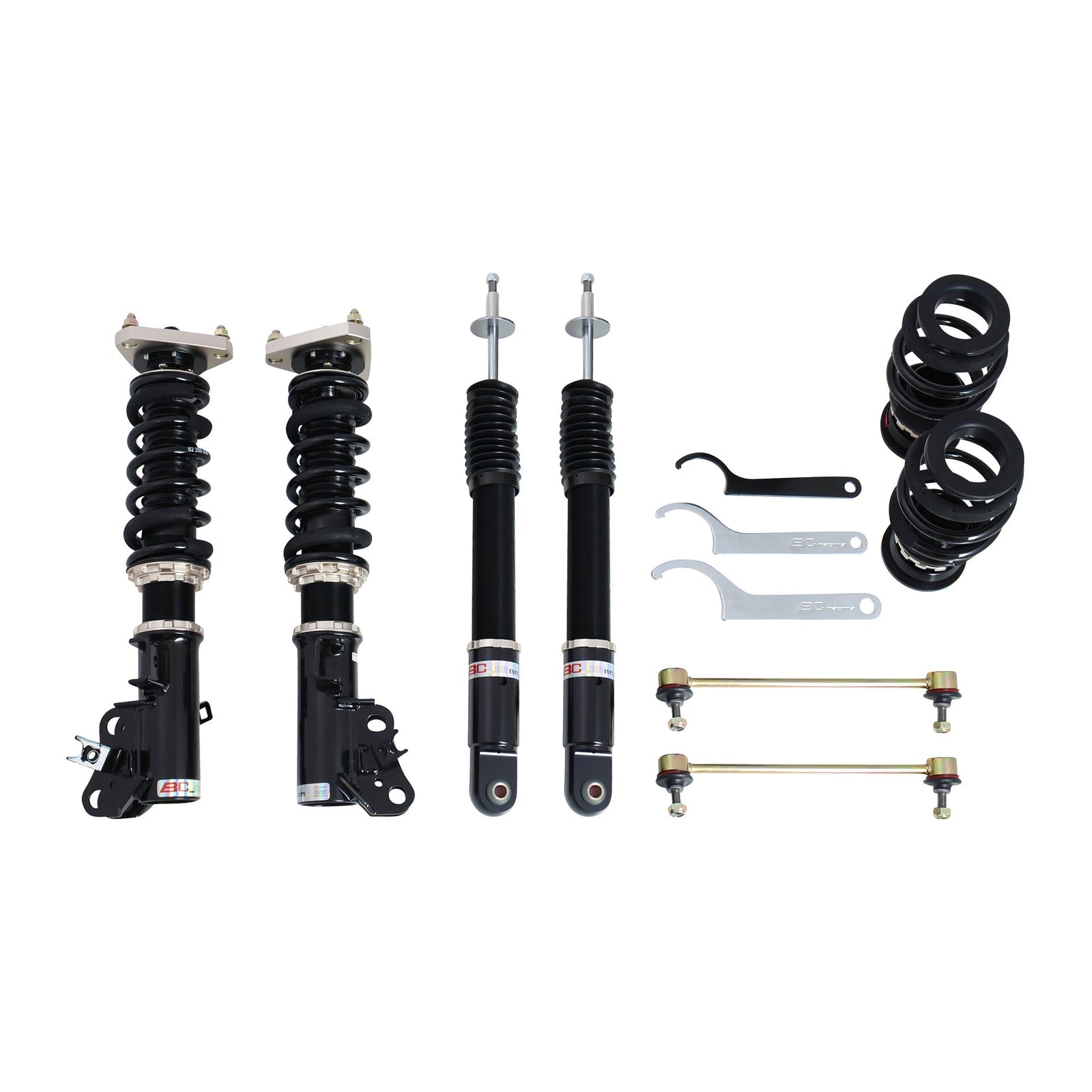 BC Racing BR Series Coilovers - fits 2012-2015 Honda Civic (12-13 Si Incl.) - Saikospeed