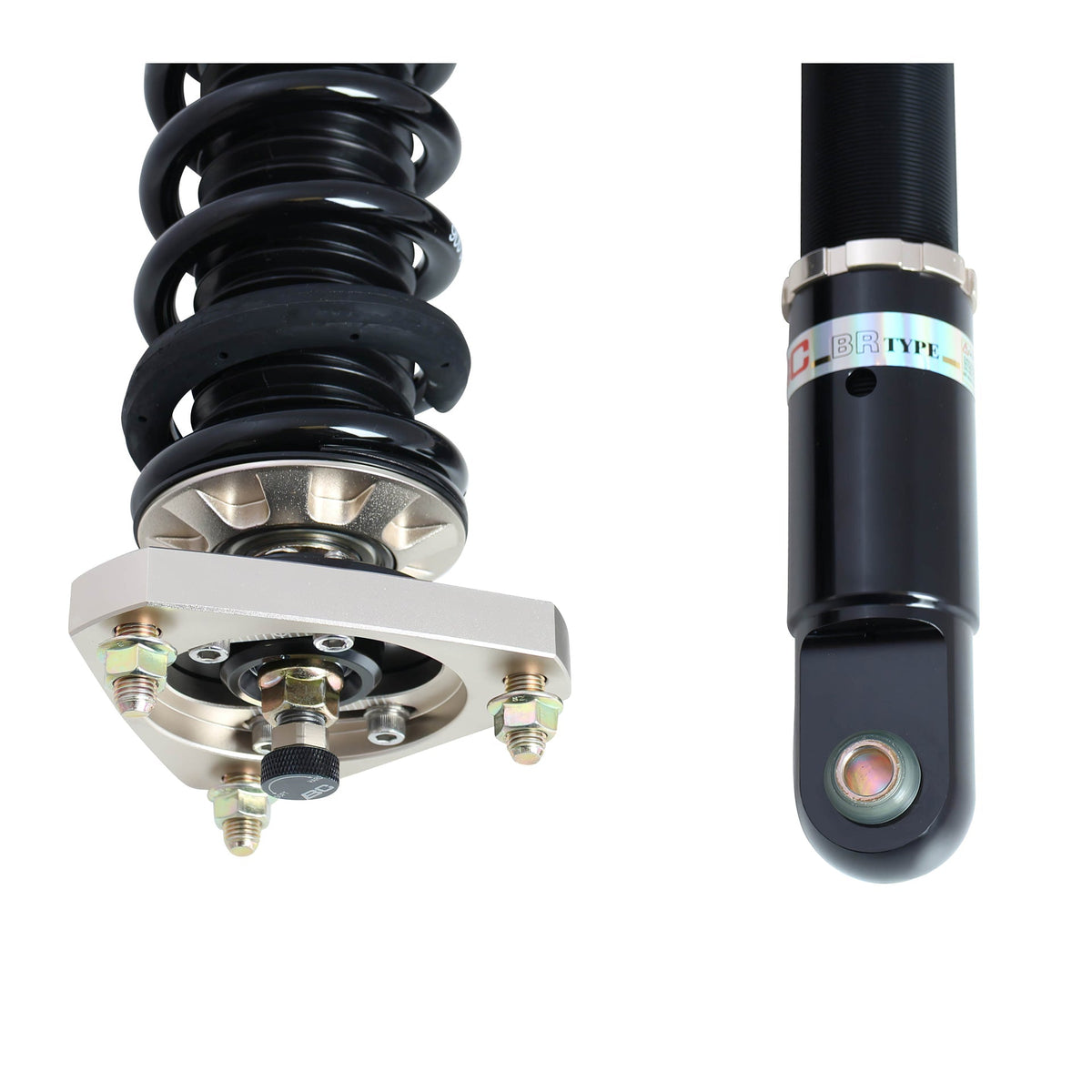 BC Racing BR Series Coilovers - Extreme Low fits 2012-2015 Honda Civic (12-13 Si Incl.)