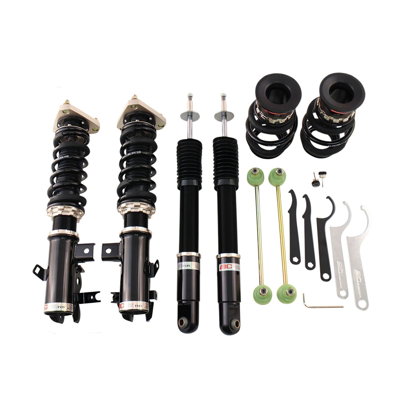 BC Racing BR Series Coilovers - fits 2014-2015 Honda Civic Si - Saikospeed