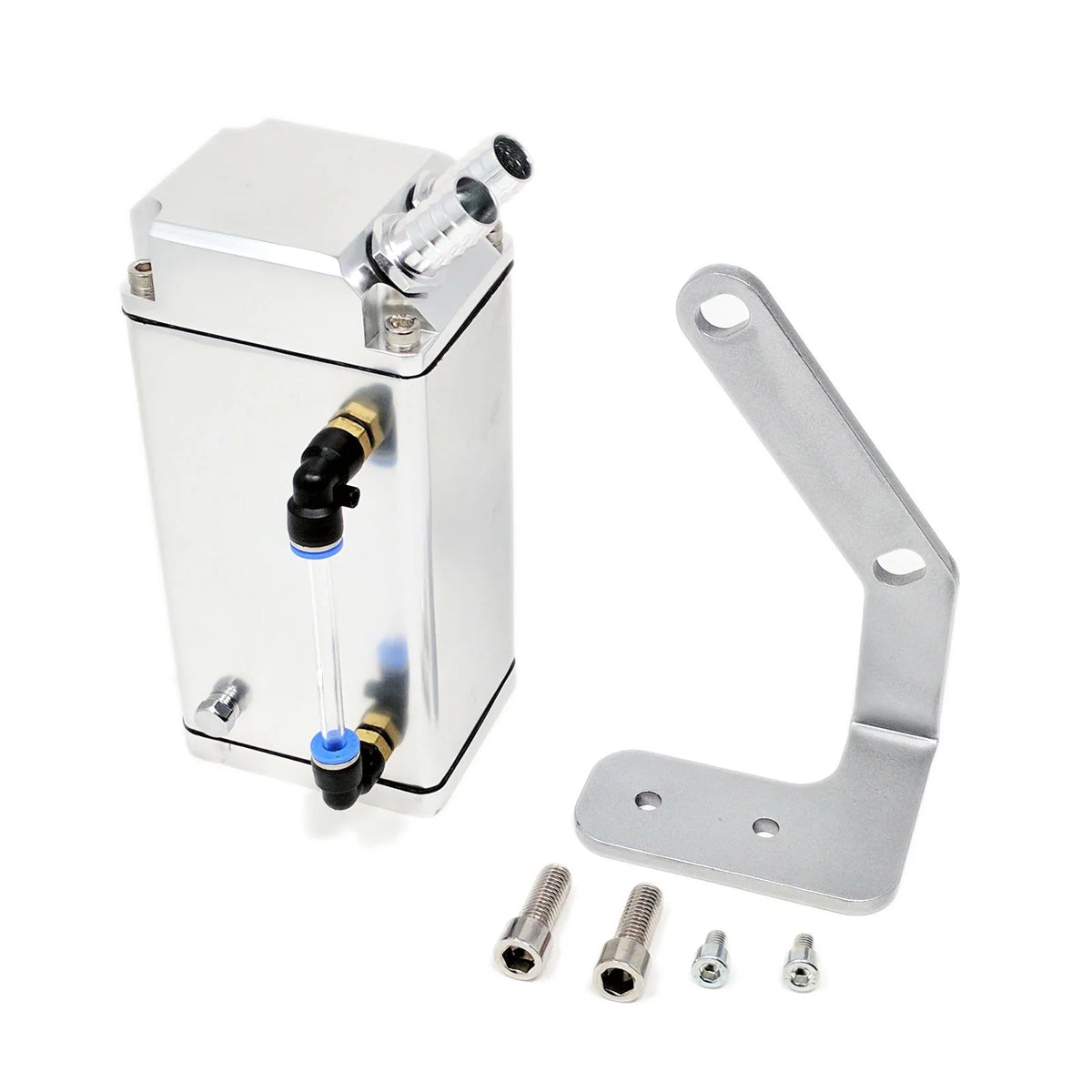 Rev9Power LS Engine Oil Catch Can LS1, LS2, LS3, LS6 (4.8L, 5.3L, 5.7L, 6.0L, 6.2L), Chrome