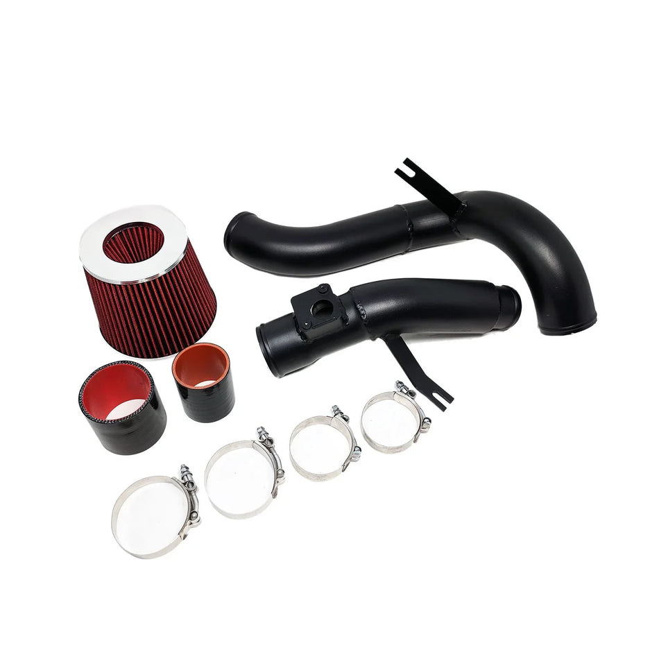 Rev9Power Cold Air Intake Kit for Honda Civic 2016-17 1.5L Turbo with CVT, Aluminum Pipe with Heat Blocking Coating, Black
