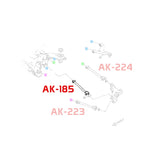 Godspeed Project Infiniti M35H/ M37 /M56 (Y50) 11-13 Adjustable Rear Lower Camber Arm (Spherical Bearing0