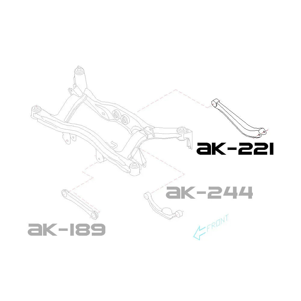Godspeed Project Subaru Legacy 04-09 (Bl, Bp) Adjustable Rear Lateral Arm
