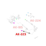 Godspeed Project Infiniti M37 11-13 Rear Adjustable Toe Arm