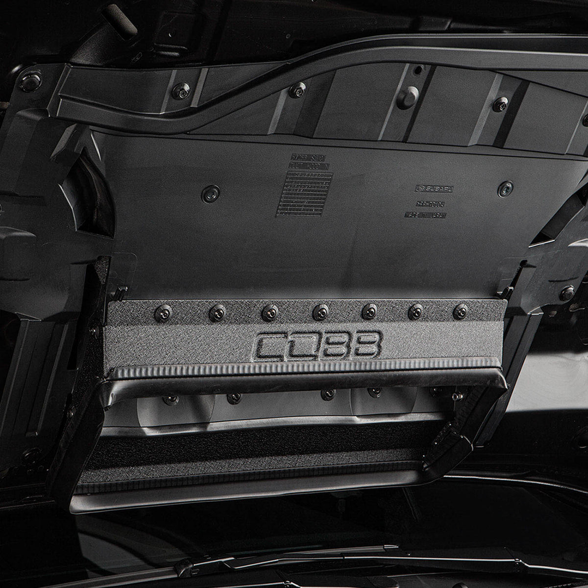 COBB Subaru Top Mount Intercooler Kit Black WRX 2022-2024