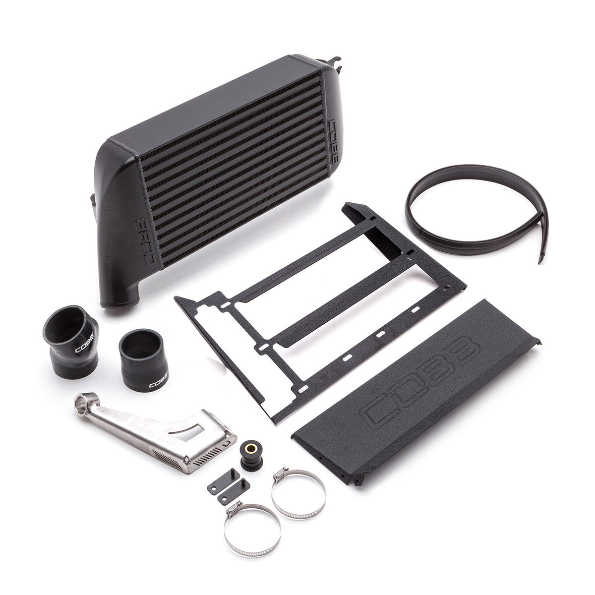 COBB Subaru Top Mount Intercooler Black WRX 2015-2021