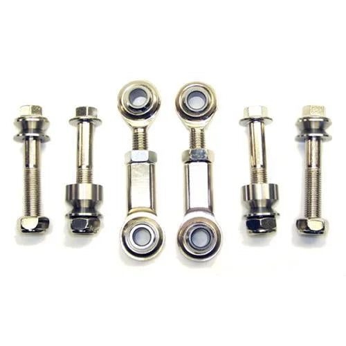 BLOX Racing Adjustable End Links Set - 1994-2001 Acura Integra / 1992-2000 Honda Civic Del Sol