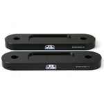 BLOX Honda S2000 Racing Front 12mm Thin Spacer Bump Steer Kit - Black (Lowered 1in and more)